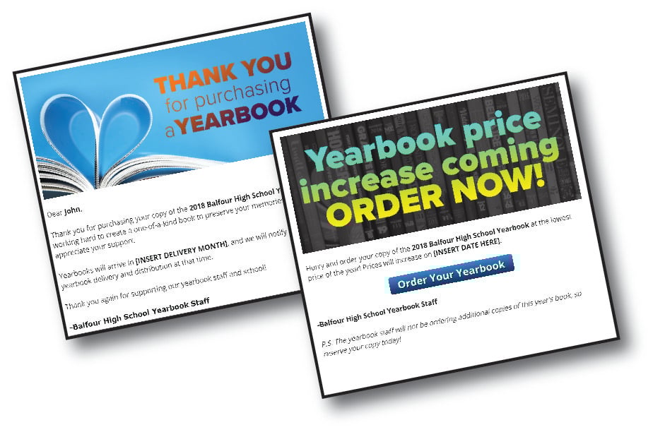 Three steps to sell more yearbooks with Balfour's eMarketing